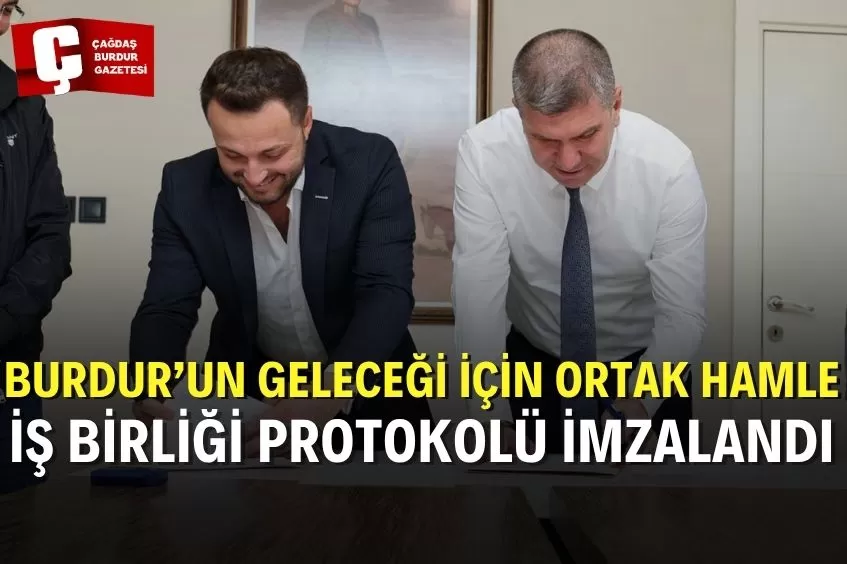 TMMOB BURDUR İKK VE BURDUR BELEDİYESİ’NDEN SAĞLIKLI KENTLEŞME İÇİN ÖNEMLİ İŞ BİRLİĞİ