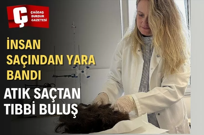 TÜRK AKADEMİSYEN KUAFÖRLERDEKİ ATIK SAÇLARDAN ENJEKTE EDİLEBİLİR DOKU YAPIŞTIRICI MALZEME ÜRETTİ