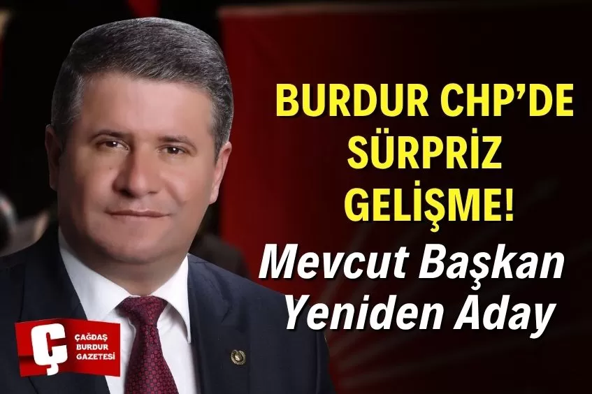 BURDUR’DA MEVCUT BAŞKAN KADİR KOÇ ADAYLIĞINI AÇIKLADI