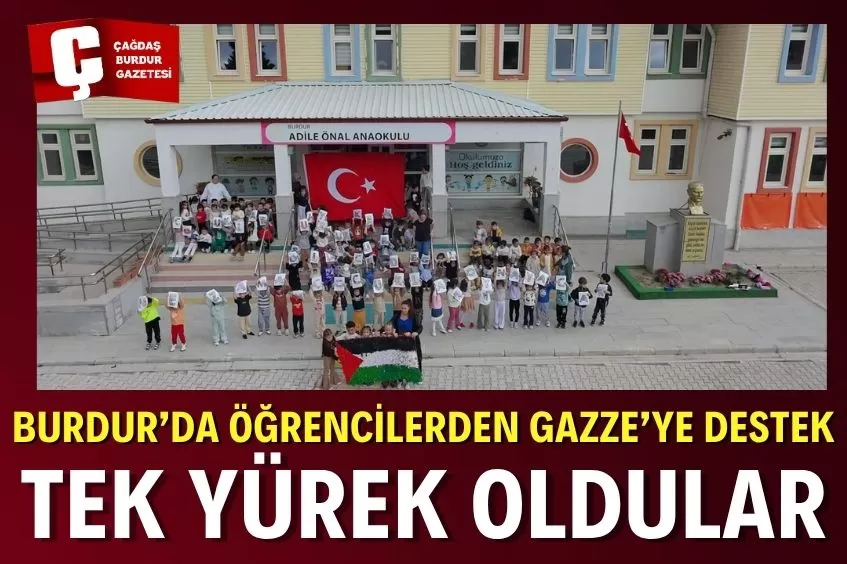 BURDUR’DA FİLİSTİN’E DESTEK ETKİNLİKLERİ DÜZENLENDİ