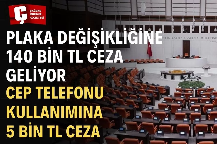 TBMM'DE BU HAFTA TRAFİK CEZALARININ ARTIRILMASINA YÖNELİK DÜZENLEMELER GÖRÜŞÜLECEK