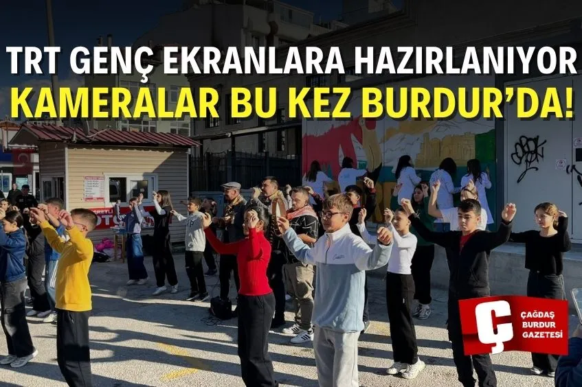TRT GENÇ TANITIM FİLMİ İÇİN BURDUR’DA ÇEKİMLER YAPILDI