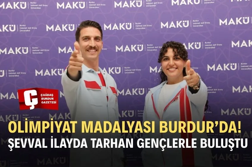 MAKÜ’DE TARİHİ AN: OLİMPİYAT GURURU TARHAN’DAN İLHAM DOLU SÖYLEŞİ