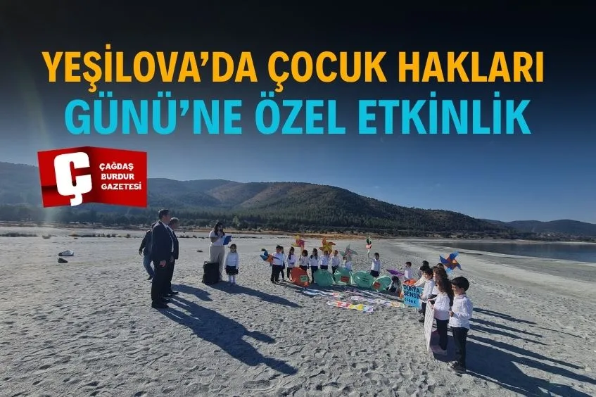 YEŞİLOVA BELEDİYESİ’NDEN ÇOCUK HAKLARINA DUYARLI PROGRAM