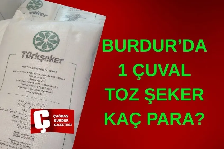 BURDUR ŞEKERİ EKOLOJİK MARKETTE