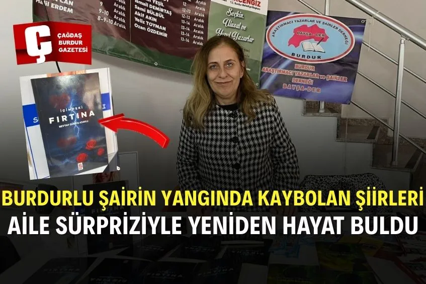 BURDURLU ŞAİR SEVTAP GÜMÜŞ AZAKLI, İLK KİTABIYLA OKURLARI İLE BULUŞUYOR