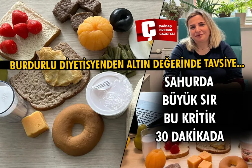 SAHURU ATLAMAK BÜYÜK HATA: UZMANINDAN RAMAZAN’DA DOĞRU BESLENME REHBERİ