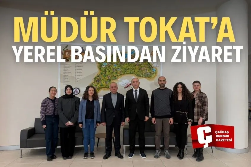 MÜDÜR TOKAT’A YEREL BASINDAN ZİYARET