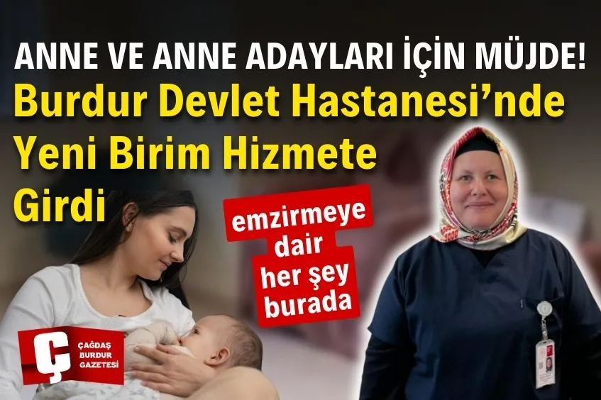 BURDUR’DA ANNE VE ANNE ADAYLARINA MÜJDE!