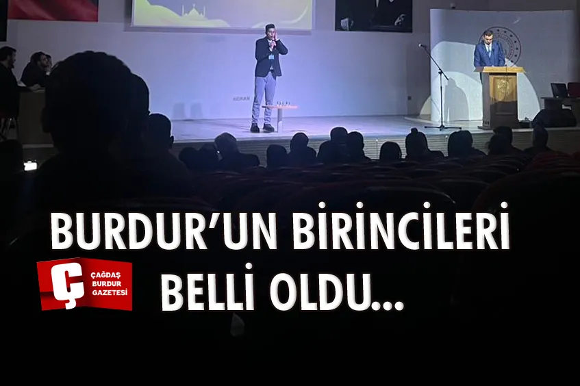 BURDUR’DA “GENÇ BİLALLER” EZAN OKUMA YARIŞMASI 3. BÖLGE FİNALİ GERÇEKLEŞTİRİLDİ
