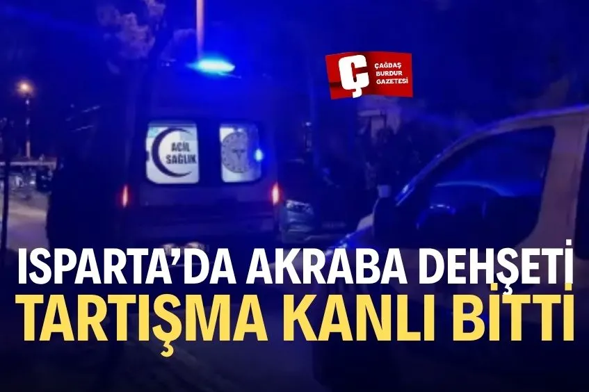 TARTIŞTIĞI AKRABASINI SİLAHLA YARALAYIP KENDİ HAYATINA SON VERDİ