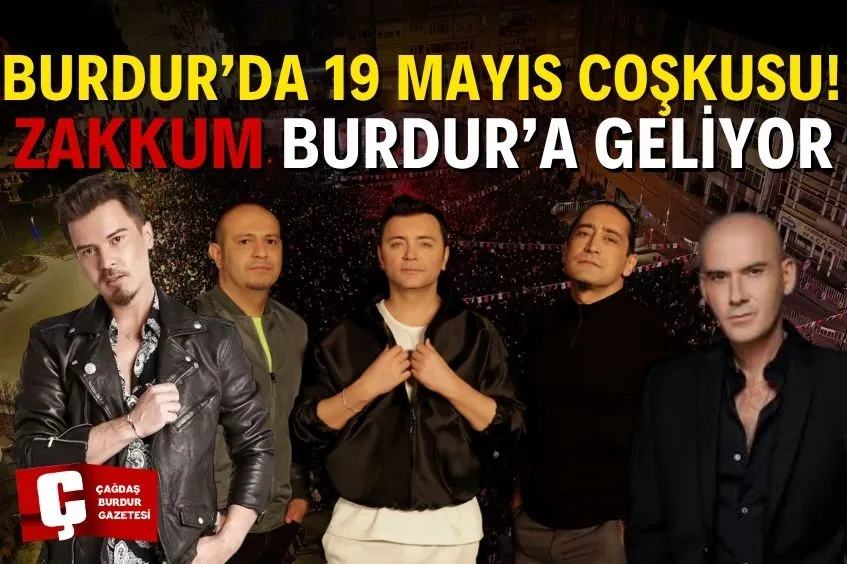 BURDUR'DA 19 MAYIS GENÇLİK KONSERLERİ DOLU DOLU GEÇECEK