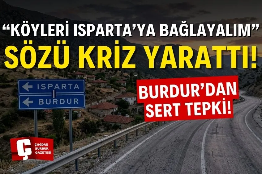 ISPARTA MİLLETVEKİLİ ZABUN’A BURDUR’DAN SERT TEPKİ