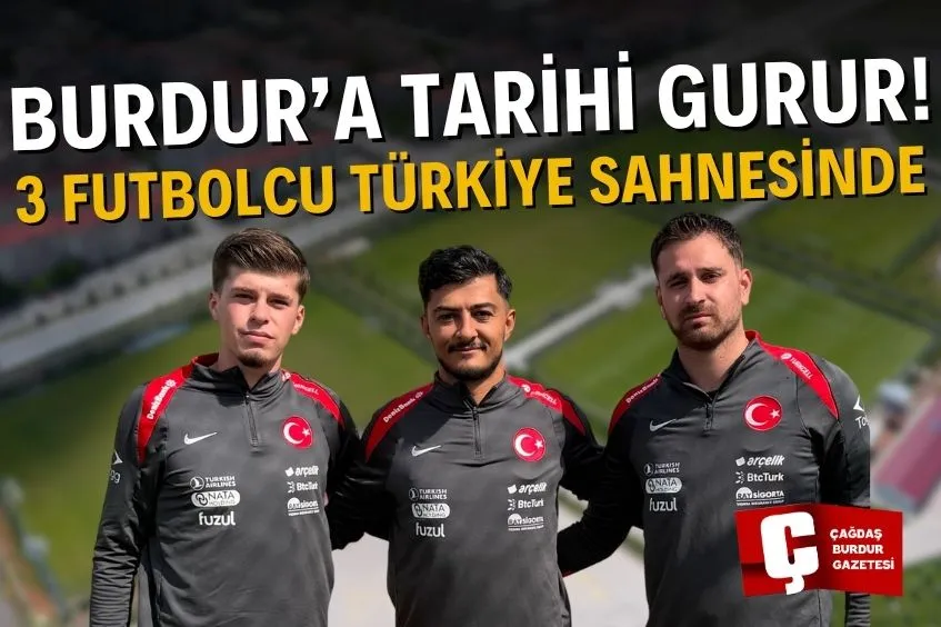 BURDUR BELEDİYESPOR’DAN TARİHİ GURUR! 3 GENÇ YETENEK BÖLGE KARMASINDA
