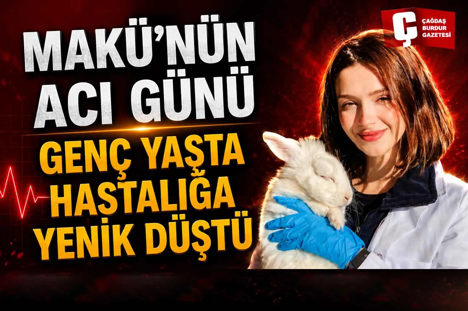 MAKÜ’NÜN ACI GÜNÜ: GENÇ YAŞTA VEFAT ETTİ