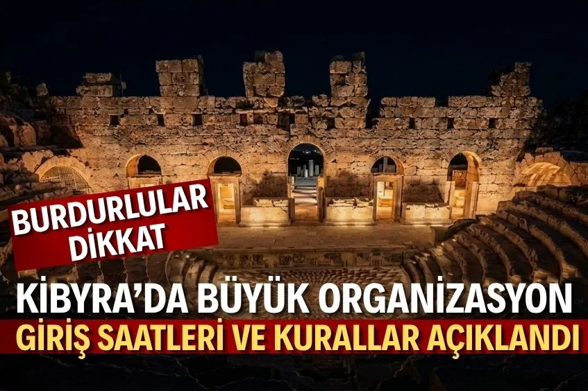 KİBYRA ANTİK KENTİ'NDE KÜLTÜR VE SANAT ETKİNLİĞİ DÜZENLENECEK