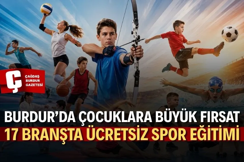 BURDUR’DA GSB YAZ SPOR OKULLARI KAYITLARI AÇILDI