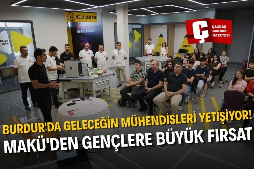 BURDUR'DA YAPAY ZEKÂ HAMLESİ! MAKÜ'DEN GENÇLERE ÜCRETSİZ TEKNOLOJİ EĞİTİMİ