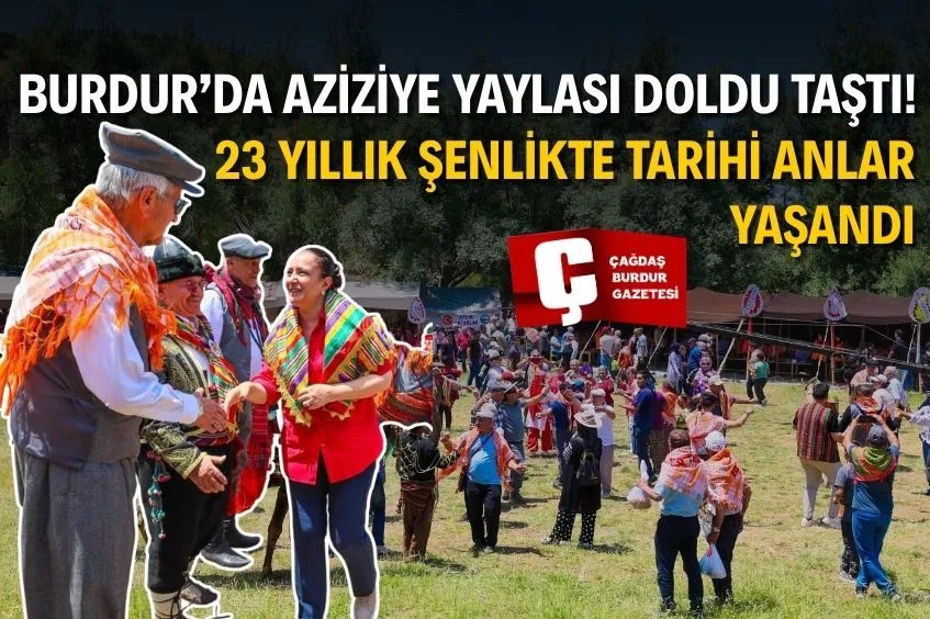 AZİZİYE KÖYÜ 23. KÜLTÜR, SANAT VE YAYLA ŞENLİĞİ YOĞUN KATILIMLA GERÇEKLEŞTİ