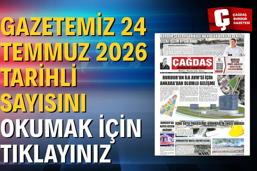 GAZETEMİZ 23 TEMMUZ 2026 TARİHLİ SAYISI