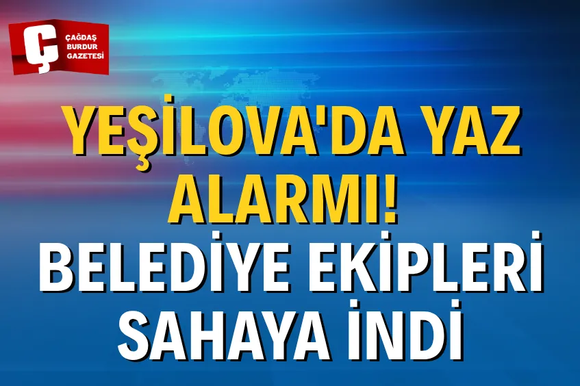 YEŞİLOVA'DA HAŞERE VE SİNEKLERE KARŞI MÜCADELE SÜRÜYOR