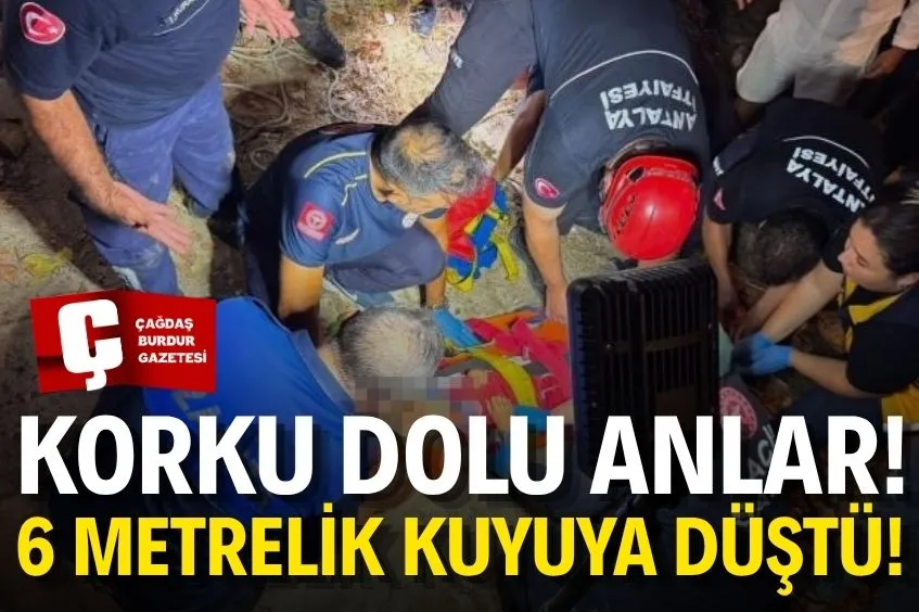 SİDE ANTİK KENT'TE KUYUYA DÜŞEN ÇOCUĞA NEFES KESEN KURTARMA OPERASYONU