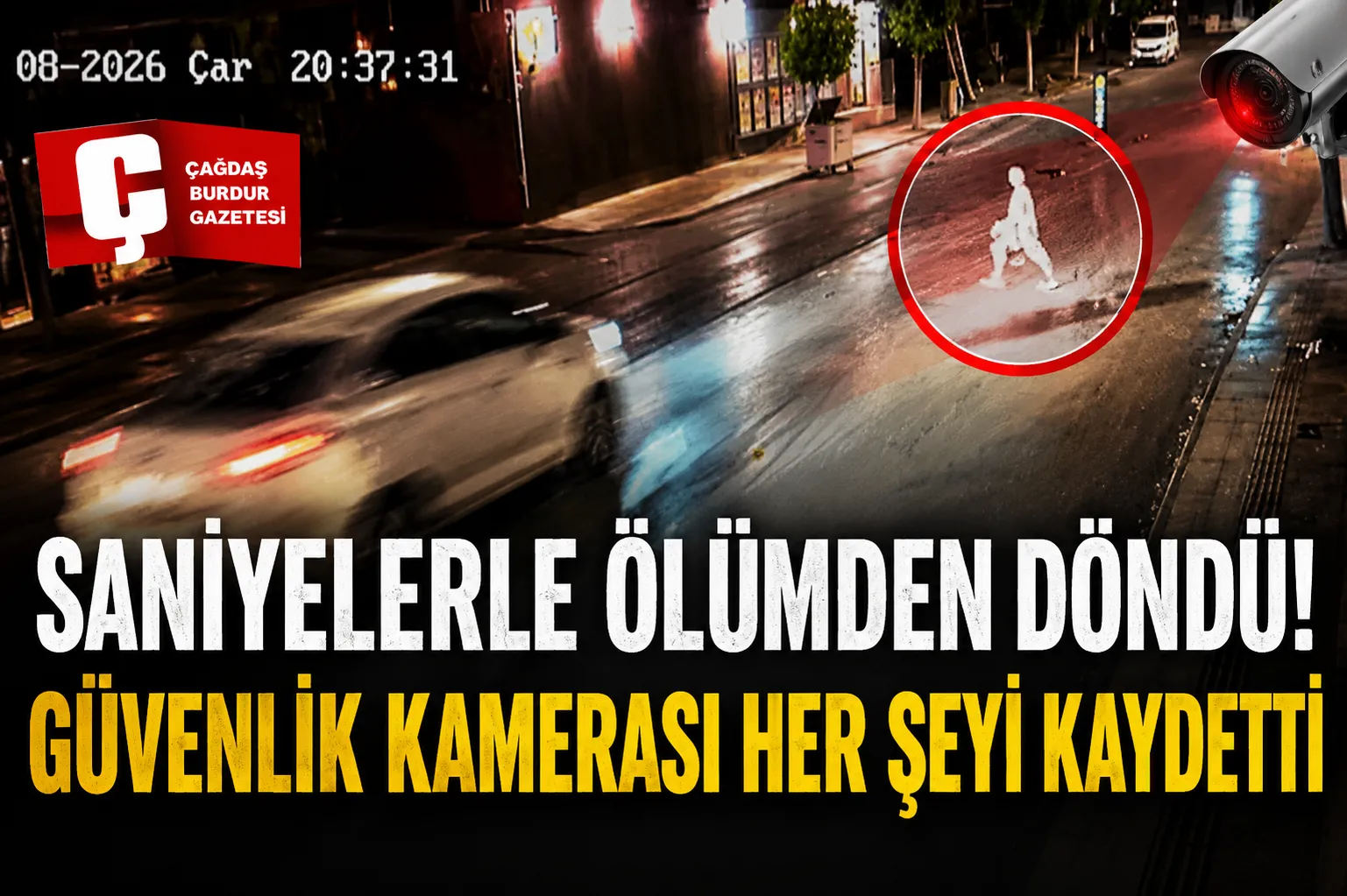 İŞYERİ BAHÇESİNDE MANGAL YAKAN AİLENİN ANİDEN YOLA FIRLAYAN 2 YAŞINDAKİ ÇOCUĞU ÖLÜMDEN DÖNDÜ