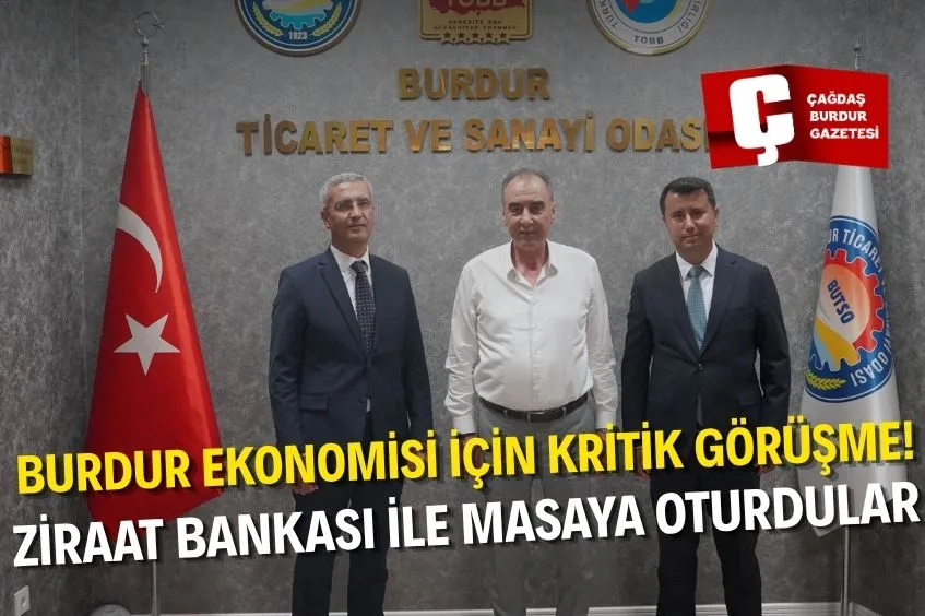 ZİRAAT BANKASI’NDAN BAŞKAN YUSUF KEYİK’E ZİYARET