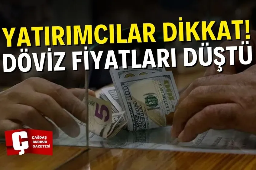 BURDUR’DA 3 AĞUSTOS 2026 DÖVİZ FİYATLARI